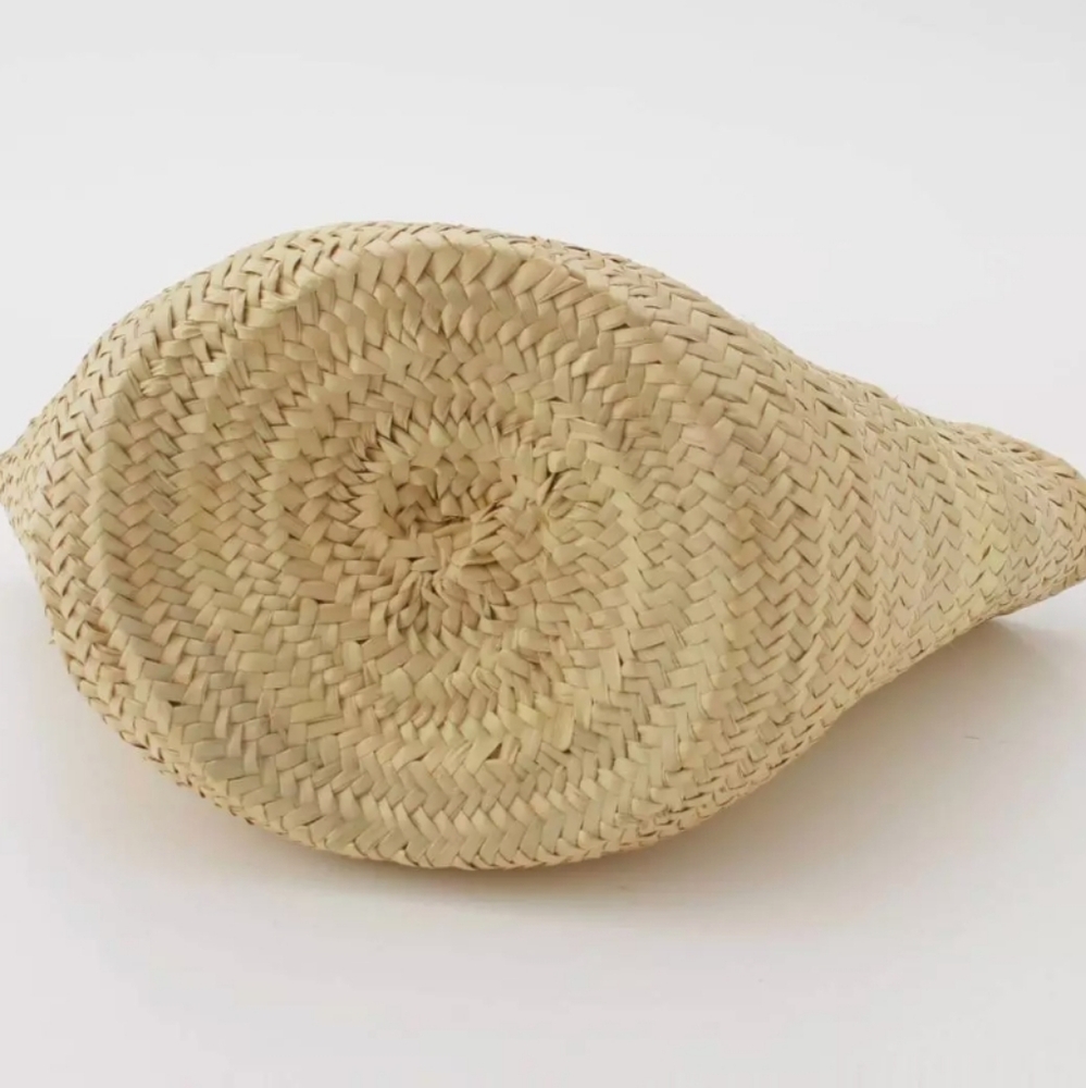 🔴 Christian Louboutin Loubishore Natural Raffia & Leather Tote Bag NEW! - Picture 8 of 12
